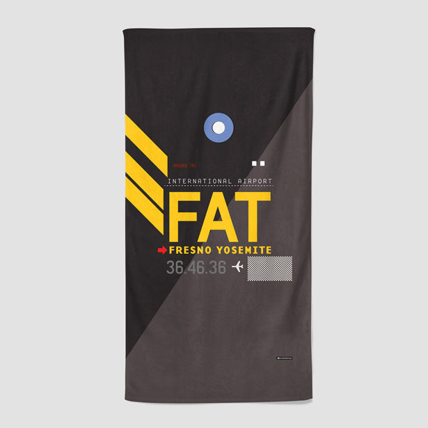 FAT - Beach Towel airportag.myshopify.com