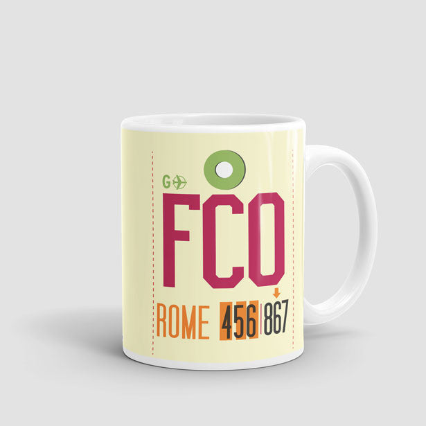 FCO - Mug - Airportag