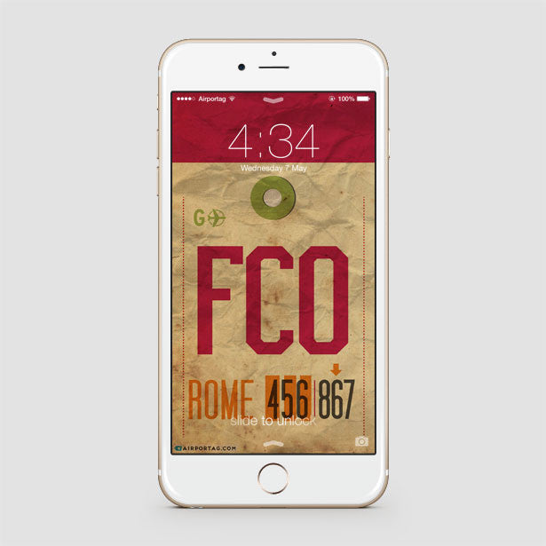 FCO - Phone Case - Airportag