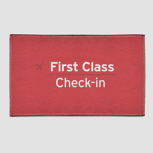 First Class - Rectangular Rug airportag.myshopify.com