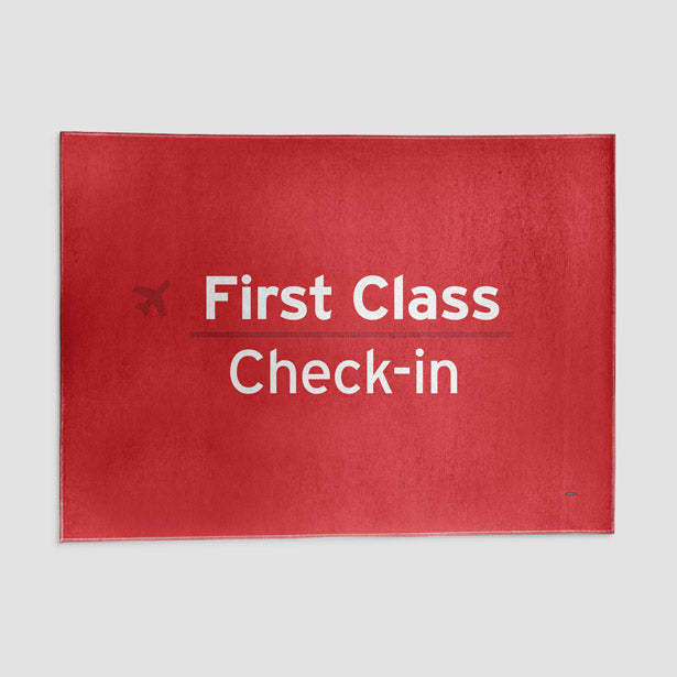 First Class - Rectangular Rug airportag.myshopify.com