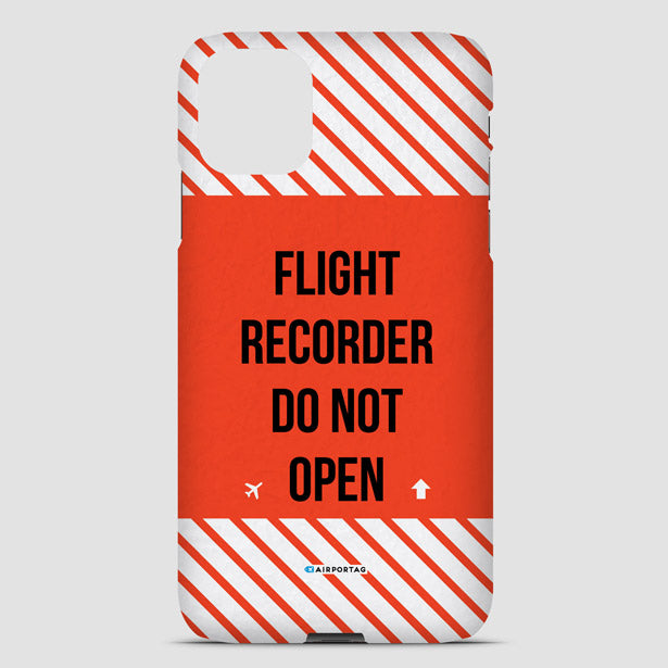 Flight Recorder - Phone Case airportag.myshopify.com