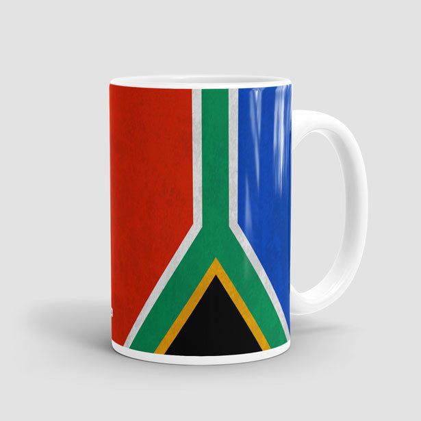 South African Flag - Mug - Airportag