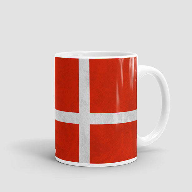 Danish Flag - Mug - Airportag
