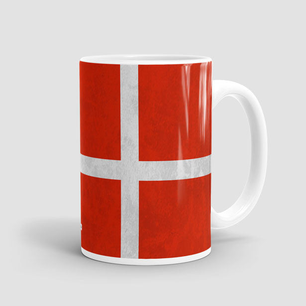 Danish Flag - Mug - Airportag