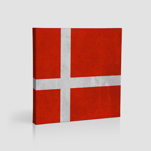 Danish Flag - Canvas - Airportag