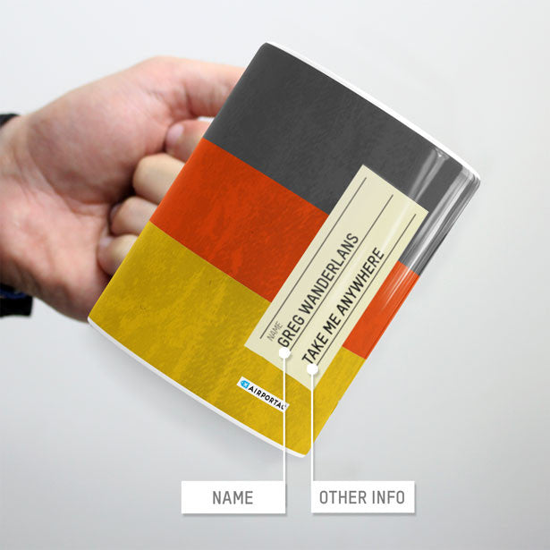 German Flag - Mug - Airportag