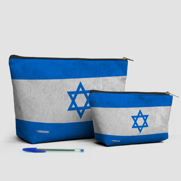 Israeli Flag - Pouch Bag - Airportag