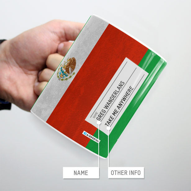 Mexican Flag - Mug - Airportag