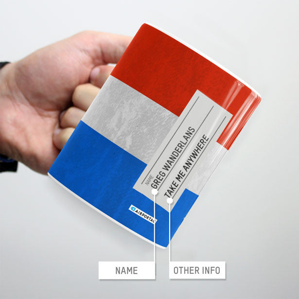 Dutch Flag - Mug - Airportag