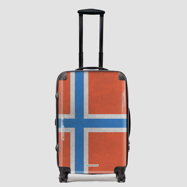 Norwegian Flag - Luggage airportag.myshopify.com