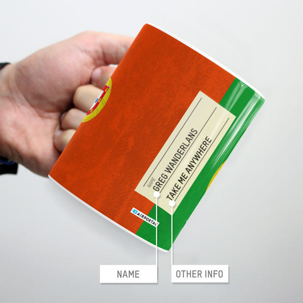 Portuguese Flag - Mug - Airportag