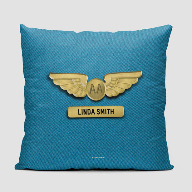 Wings - Throw Pillow - Airportag