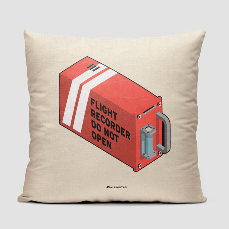 Flight Recorder Box - Throw Pillow
