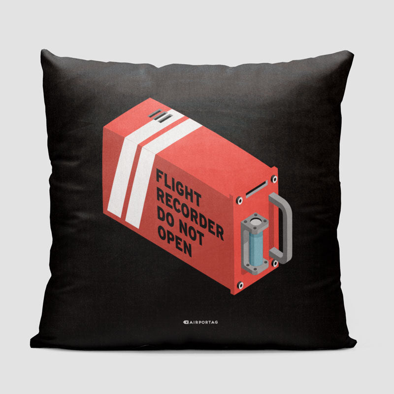 Flight Recorder Box - Throw Pillow