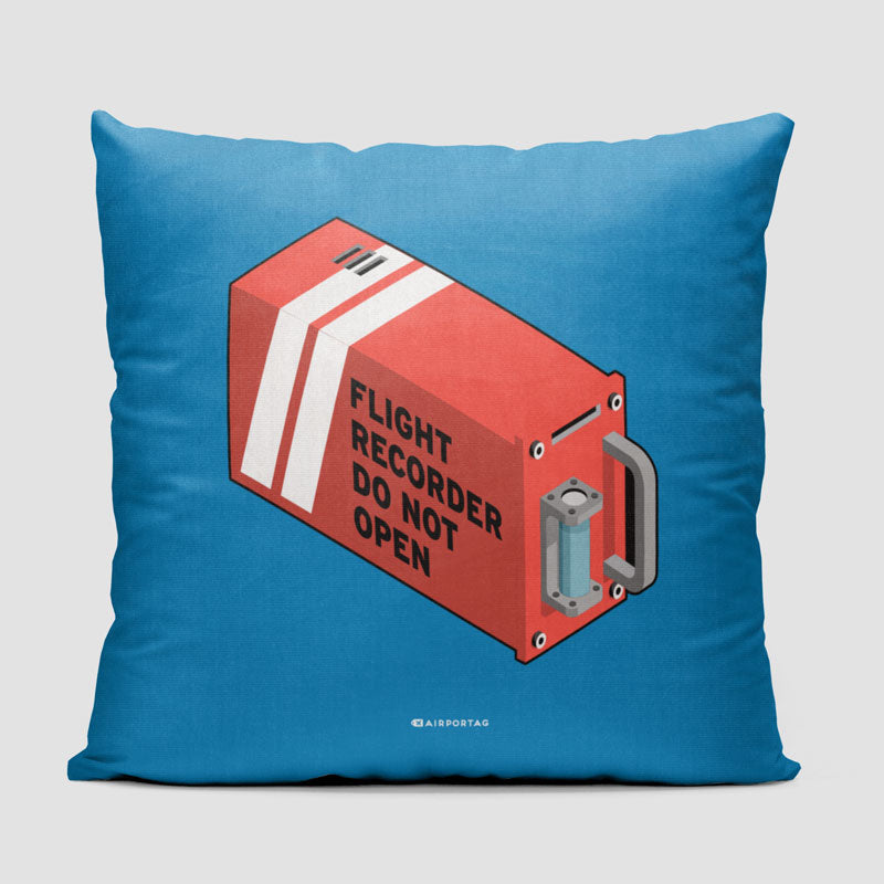 Flight Recorder Box - Throw Pillow
