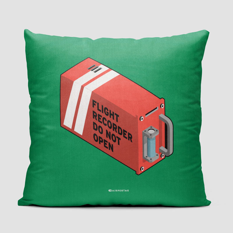 Flight Recorder Box - Throw Pillow