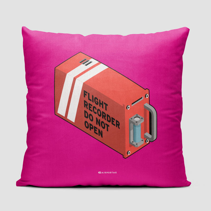 Flight Recorder Box - Throw Pillow