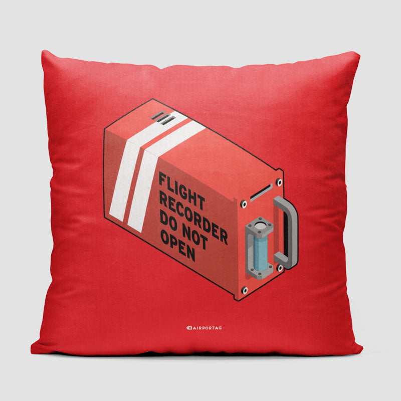 Flight Recorder Box - Throw Pillow