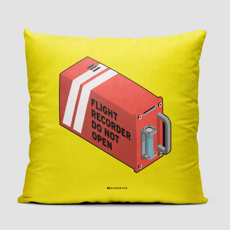 Flight Recorder Box - Throw Pillow