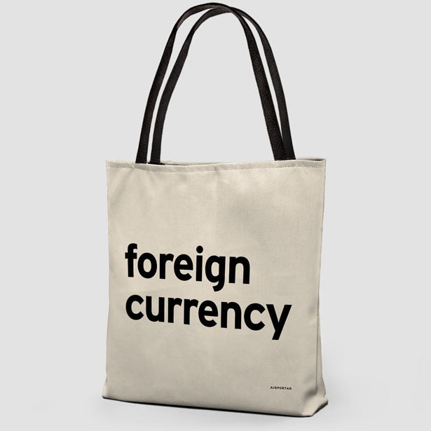 Foreign Currency - Tote Bag airportag.myshopify.com