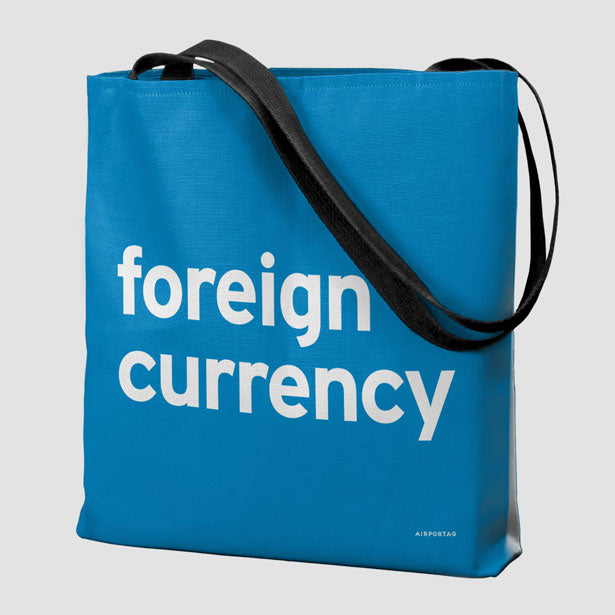 Foreign Currency - Tote Bag airportag.myshopify.com