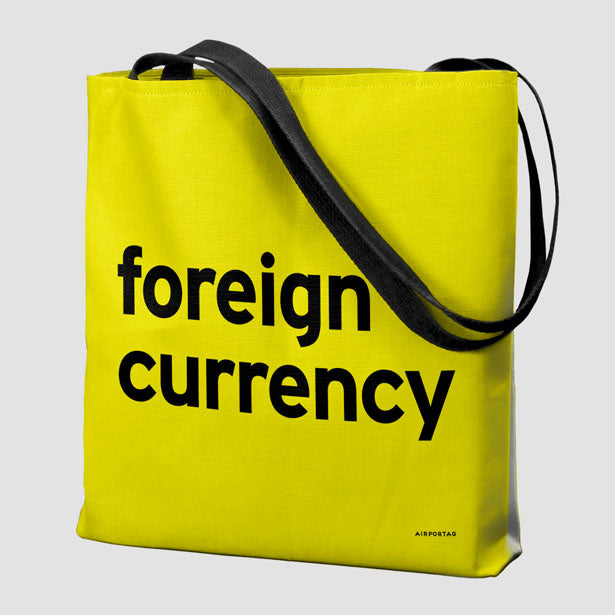 Foreign Currency - Tote Bag airportag.myshopify.com