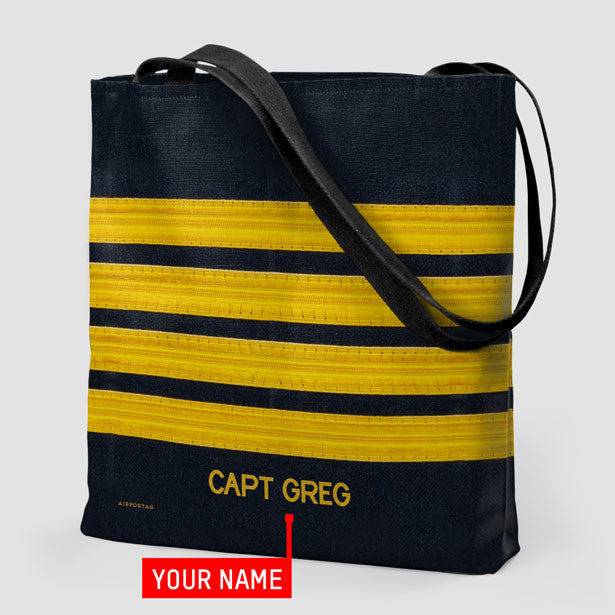 Pilot Stripes - Tote Bag - Airportag