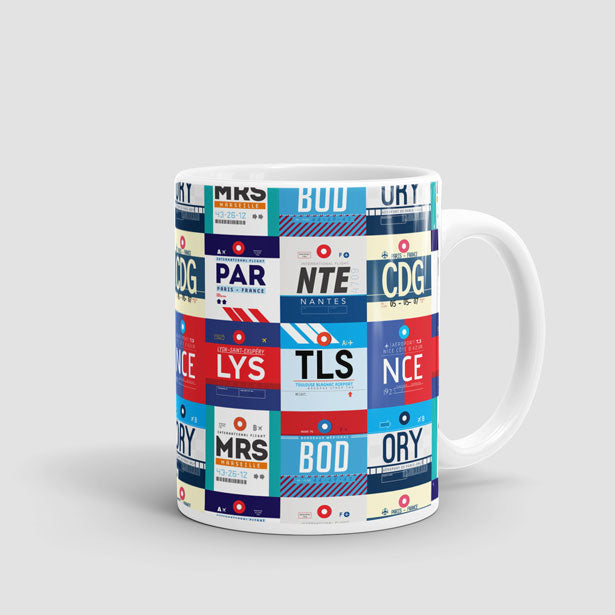 French Airports - Mug - Airportag