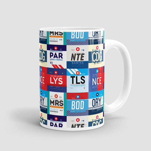 French Airports - Mug - Airportag
