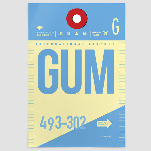 GUM - Poster - Airportag