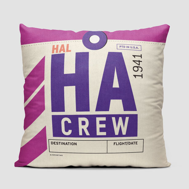 HA - Throw Pillow - Airportag