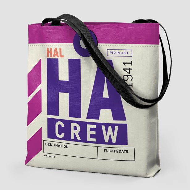 HA - Tote Bag - Airportag