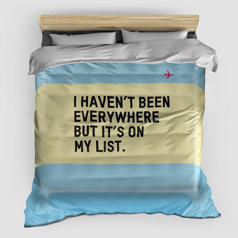 I Haven't Been Everywhere - Comforter - Airportag