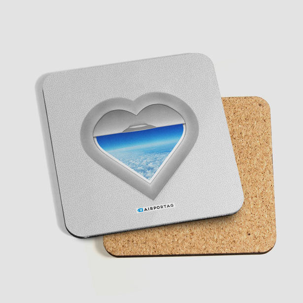 Heart Window - Coaster - Airportag
