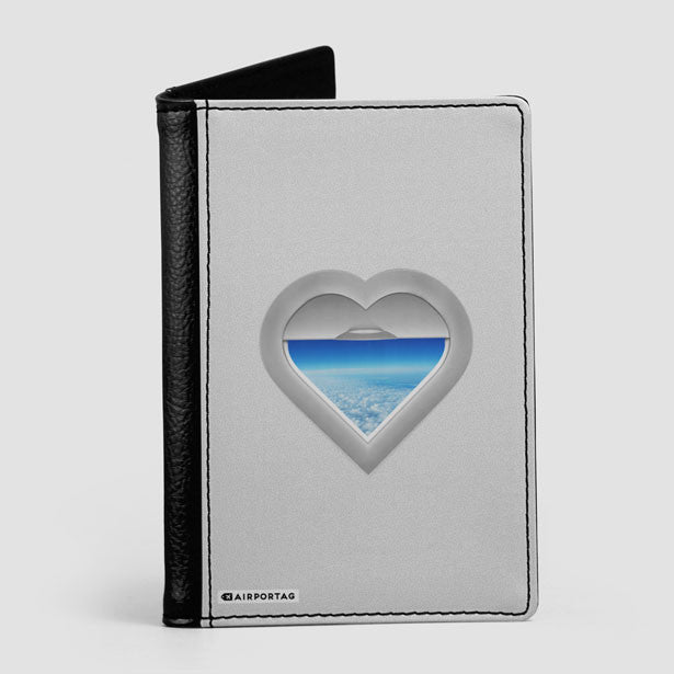 Heart Window - Passport Cover - Airportag