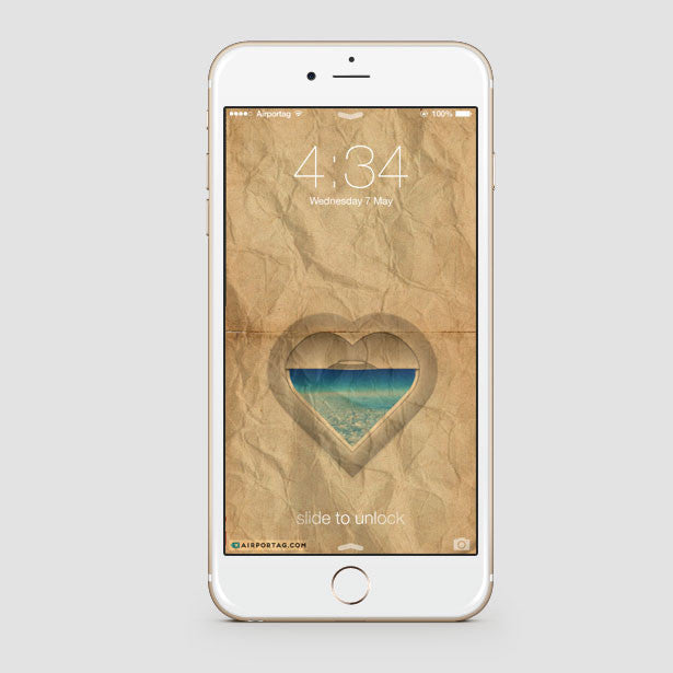 Heart Window - Mobile wallpaper - Airportag