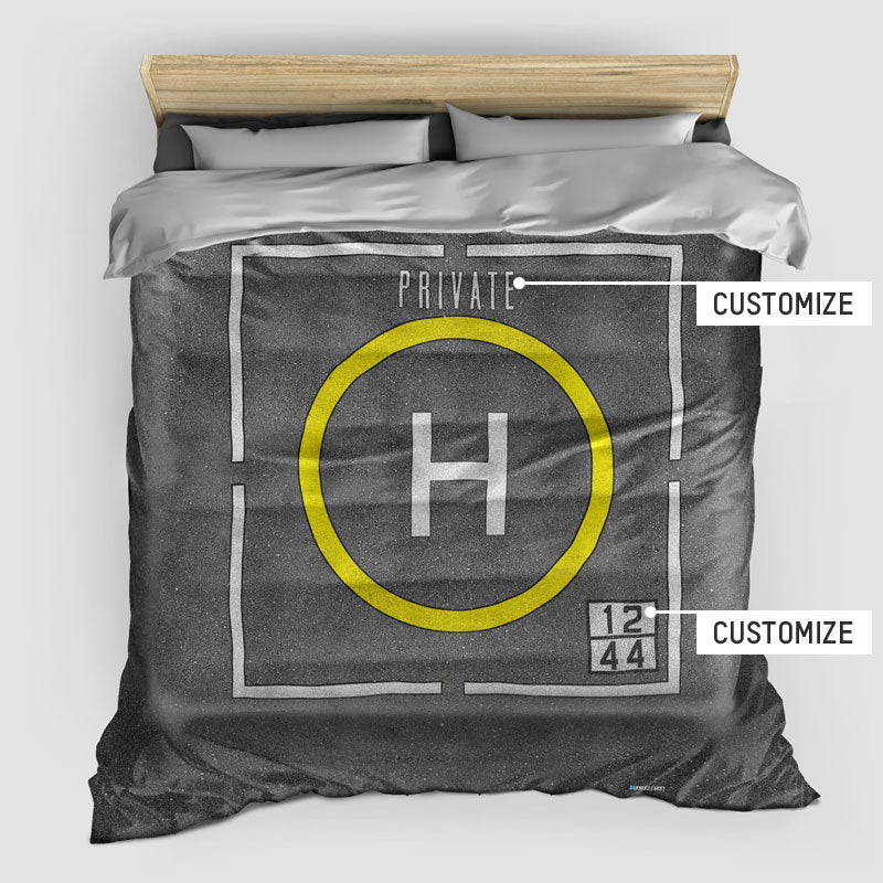 Heliport - Duvet Cover - Airportag