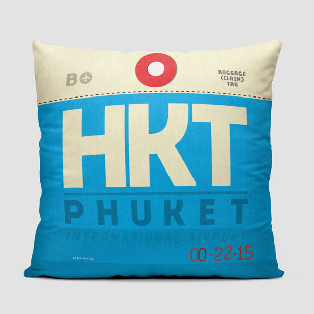 HKT - Throw Pillow - Airportag