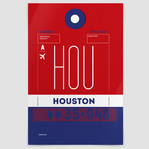 HOU - Poster - Airportag