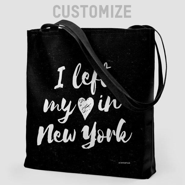 I Left My Heart - Tote Bag - Airportag