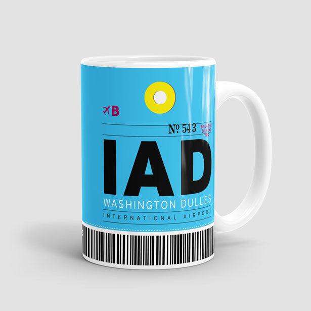 IAD - Mug - Airportag