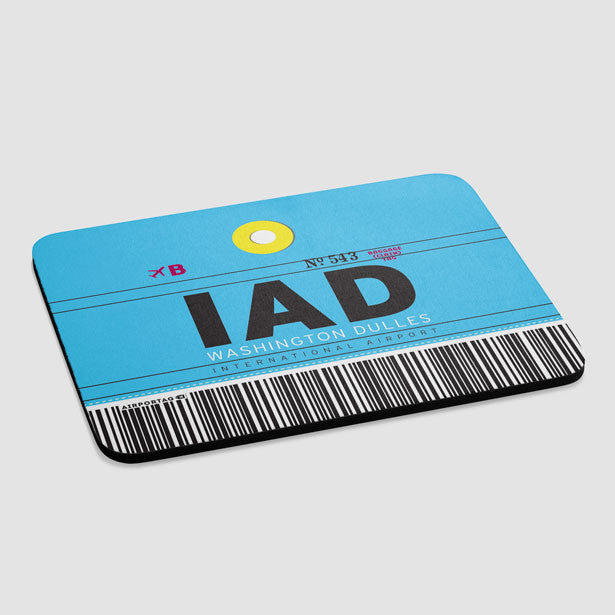 IAD - Mousepad - Airportag