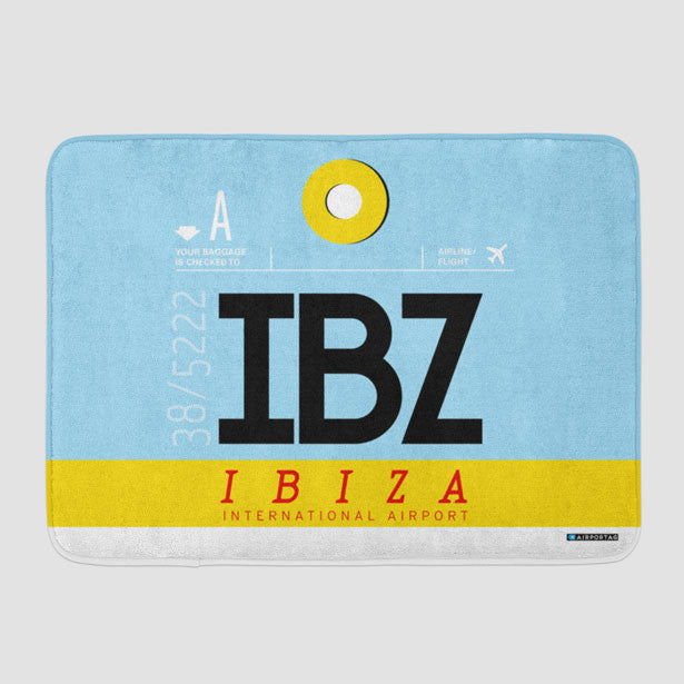 IBZ - Bath Mat - Airportag