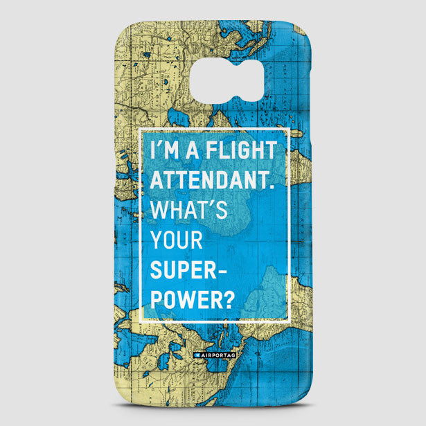 I'm a flight attendant - Phone Case - Airportag
