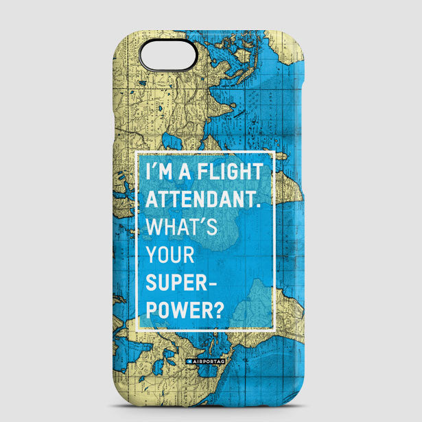 I'm a flight attendant - Phone Case - Airportag