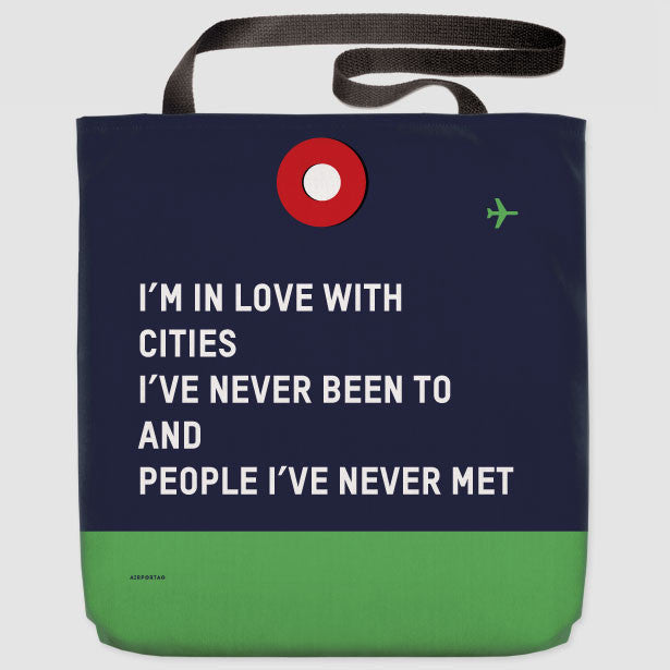 I'm In Love With - Tote Bag - Airportag