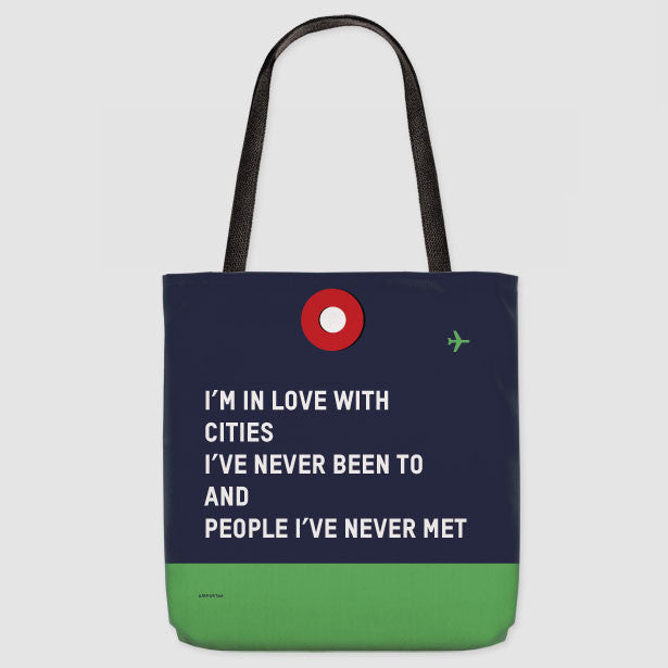 I'm In Love With - Tote Bag - Airportag