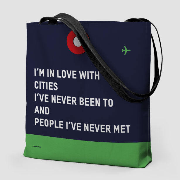 I'm In Love With - Tote Bag - Airportag