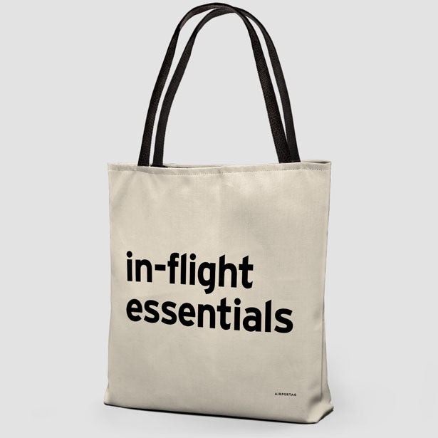 In-Flight Essentials - Tote Bag airportag.myshopify.com
